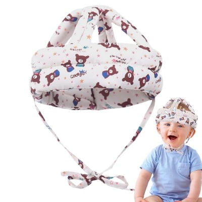 Picture of Baby head protector Baby Head safety belt Baby safety helmet - Multicolor