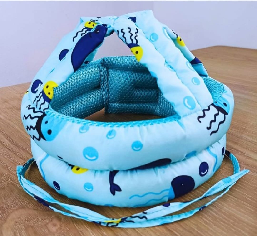 Picture of Baby Head Protector - Baby Helmet for Crawling Walking Running - No Bumps and Soft Cushion - Adjustable Protective Cap Infant Baby Safety Headguard - Toddler Helmets 6-12 Months 1-2 Years Old - Multicolor