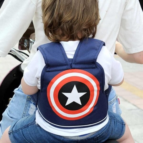 Picture of Baby Bike Safety Seat Bag / Front-Mounted Child Bike Carrier with Harness