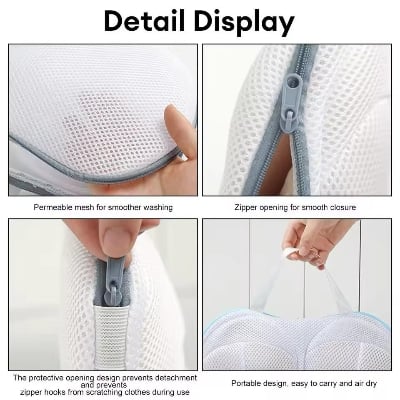 Picture of Bra laundry wash bag - White
