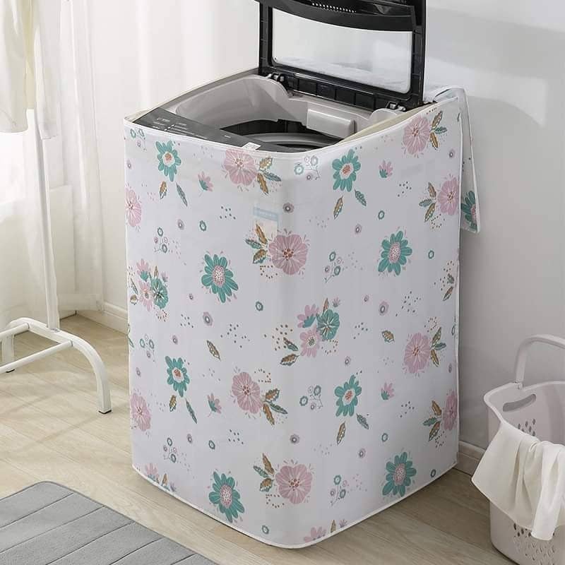 Picture of Top Loading Waterproof Washing Machine Dust Cover - Multicolor