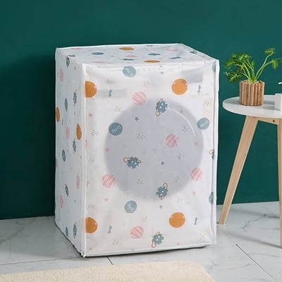 Picture of Washing Machine Covers Washer Cover Front Loading Washing Machine Cover Waterproof Cover Dust Cover-Multicolour - Multicolor
