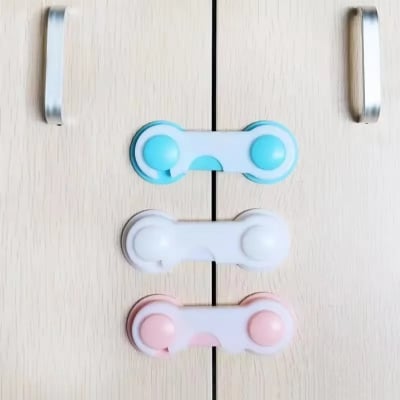 Picture of Multi-Functional Refrigerator Safety Lock, Children Secure Fridge Freezer Lock - Multicolor