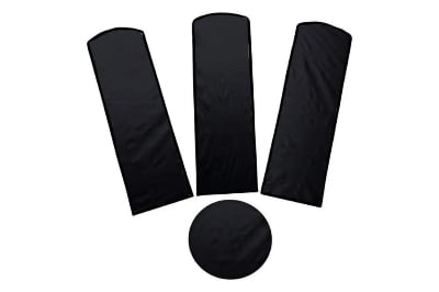 Picture of Premium Black Ceiling Fan Covers – 4-Piece Dust-Proof Set - Black