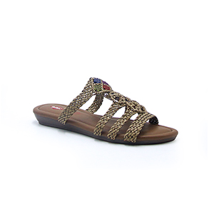 Picture of LEE COOPER BROWN SANDALS FOR WOMEN 5610413