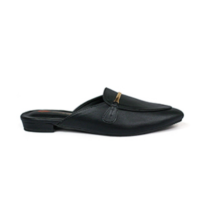 Picture of LEE COOPER BLACK SANDALS FOR WOMEN 5610679