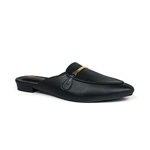Picture of LEE COOPER BLACK SANDALS FOR WOMEN 5610679