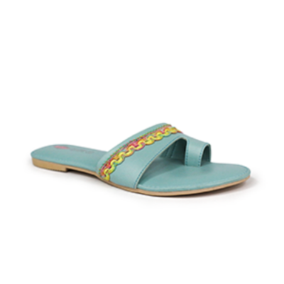 Picture of LEE COOPER LIGHT BLUE SANDALS FOR WOMEN 5610774