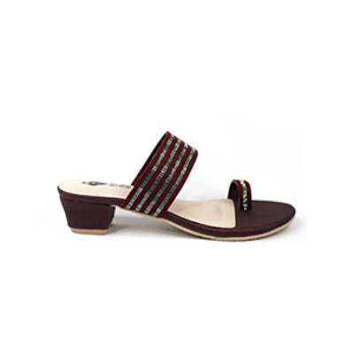 Picture of LEE COOPER MAROON SANDALS FOR WOMEN 5612512