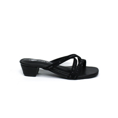 Picture of LEE COOPER BLACK SANDALS FOR WOMEN 5612610