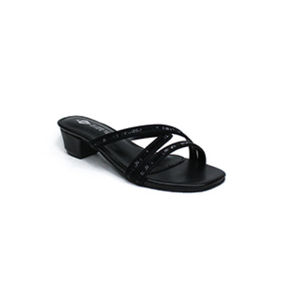 Picture of LEE COOPER BLACK SANDALS FOR WOMEN 5612610