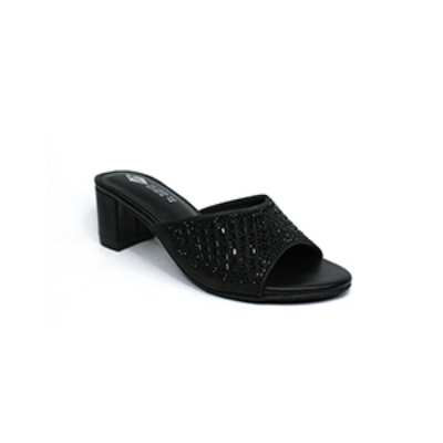 Picture of LEE COOPER BLACK SANDALS FOR WOMEN 5612611