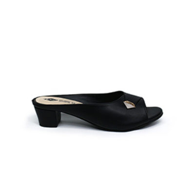 Picture of LEE COOPER BLACK SANDALS FOR WOMEN 5612613