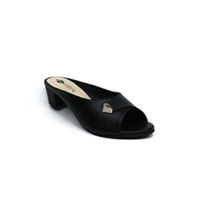 Picture of LEE COOPER BLACK SANDALS FOR WOMEN 5612613