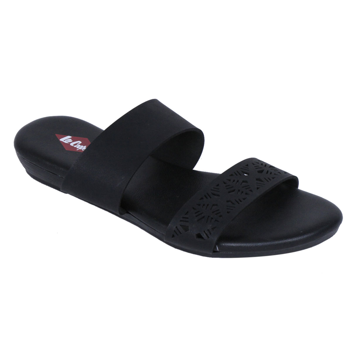 Picture of LEE COOPER BLACK SANDALS FOR WOMEN 5612655