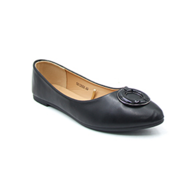 Picture of LEE COOPER BLACK SANDALS FOR WOMEN 5612666
