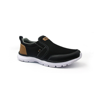 Picture of LEE COOPER BLACK SPORTS LIFESTYLE SHOE FOR MEN 8021617