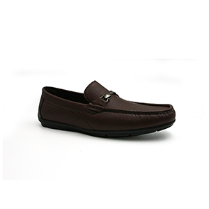Picture of LEE COOPER BROWN CASUAL MOCCASIN SHOE FOR MEN 8510424