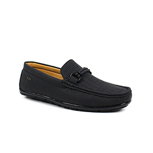 Picture of LEE COOPER BLACK CASUAL MOCCASIN SHOE FOR MEN 8510604