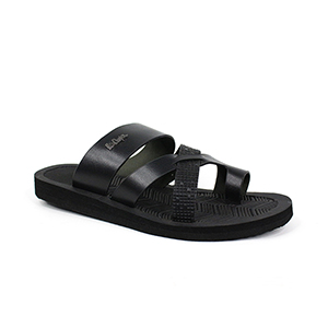 Picture of LEE COOPER BLACK COMFORT SANDALS FOR MEN 8640678