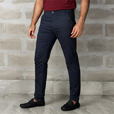 Picture of LEE COOPER NAVY BLUE GABERDINES  FOR MEN 8LB0R23