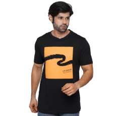 Picture of LEE COOPER BLACK T-SHITS LEISURE FOR MEN 8AL0604