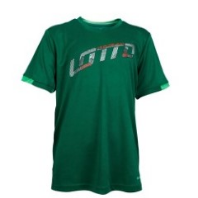 Picture of LOTTO GREEN T-SHIRT FOR JUNIOR 4AV0727