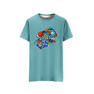 Picture of LOTTO MULTICOLOR T-SHIRT FOR JUNIOR 4AV0S19
