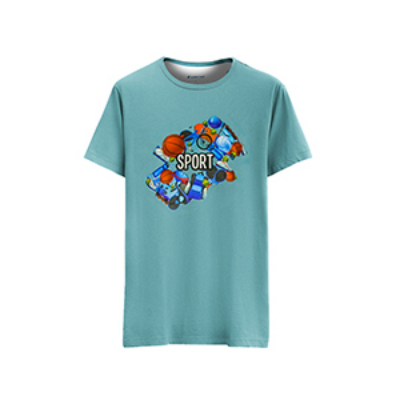 Picture of LOTTO MULTICOLOR T-SHIRT FOR JUNIOR 4AV0S19