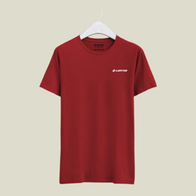 Picture of LOTTO RED T-SHITS LEISURE FOR MEN 8AE0569
