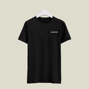 Picture of LOTTO BLACK T-SHITS LEISURE FOR MEN 8AE0669