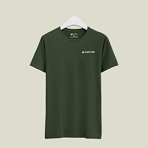 Picture of LOTTO OLIVE T-SHITS LEISURE FOR MEN 8AE0P69