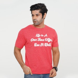 Picture of LOTTO RED T-SHITS LEISURE FOR MEN 8AEC511