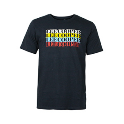 Picture of LEE COOPER BLACK T-SHITS LEISURE FOR MEN 8AL0R20