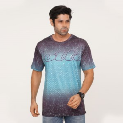 Picture of LOTTO ROYAL BLUE T-SHIRTS SPORTS FOR MEN 8AVC919
