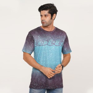 Picture of LOTTO ROYAL BLUE T-SHIRTS SPORTS FOR MEN 8AVC919