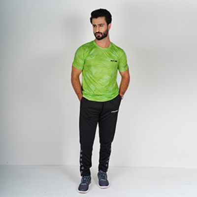 Picture of LOTTO LAWN GREEN T-SHIRTS SPORTS FOR MEN 8AVN920