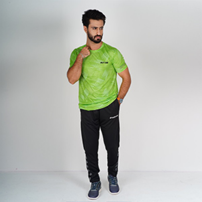 Picture of LOTTO LAWN GREEN T-SHIRTS SPORTS FOR MEN 8AVN920