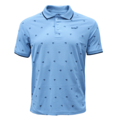 Picture of LEE COOPER LIGHT BLUE POLO SHIRTS SPORTS  FOR MEN 8BV1S18