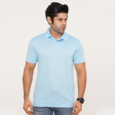 Picture of LOTTO BLUE POLO SHIRTS LEISURE FOR MEN 8BX0Q11