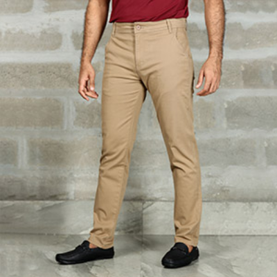 Picture of LEE COOPER BEIGE GABERDINES  FOR MEN 8LB0H23