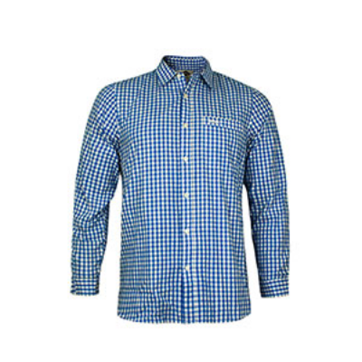Picture of LEE COOPER BLUE FULL-SLEEVE SHIRTS FOR MEN 8SE0915