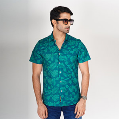 Picture of LEE COOPER MULTICOLOR HALF-SLEEVE SHIRTS FOR MEN 8SV0019