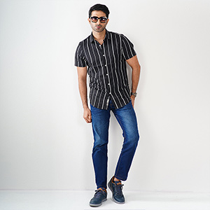 Picture of LEE COOPER MULTICOLOR HALF-SLEEVE SHIRTS FOR MEN 8SV0619