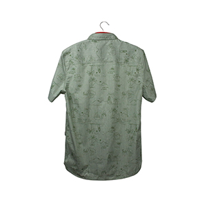 Picture of LEE COOPER OLIVE HALF-SLEEVE SHIRTS FOR MEN 8SX1701