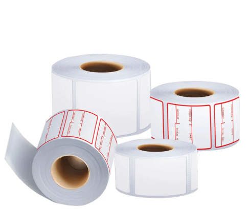 Picture of Weighing Scale Label Stickers 580 Labels Per Roll | Price Tag Label, Date Tag label.
