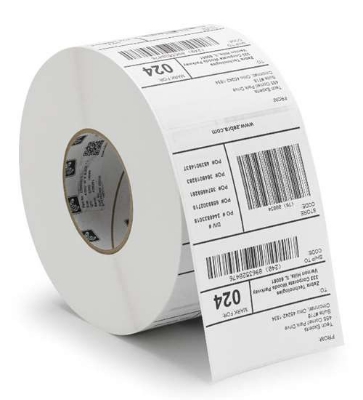 Picture of DT 50mm x 75mm (2'' Inch x 3'' Inch) Adhesive Direct Thermal Label Sticker 02 Roll | 500 Labels Per Roll | ✅ No Ribbon Required | Use – Shipping Labels, Barcode Labels, Expiry Date Labels
