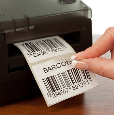 Picture of DT 38mm x 25mm (1.5'' Inch x 1'' Inch) Adhesive Direct Thermal Label Sticker 02 Roll | 1000 Labels Per Roll | ✅ No Ribbon Required | Use – Shipping Labels, Barcode Labels, Expiry Date Labels