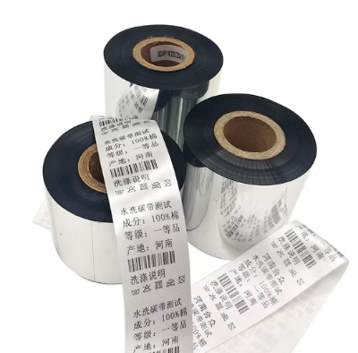 Picture of Premium Wax Ribbon 55x300m – Barcode Printing Ribbon with Label Compatibility | For Thermal Transfer Printers | Sharp & Smudge-Free Print
