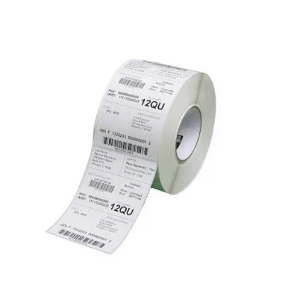 Picture of DT 45mm x 35mm (1.6'' Inch x 1.3'' Inch) Adhesive Direct Thermal Label Sticker 02 Roll | 1000 Labels Per Roll | ✅ No Ribbon Required | Use – Shipping Labels, Barcode Labels, Expiry Date Labels